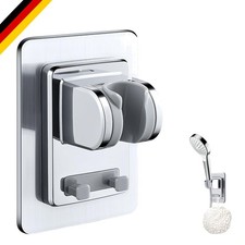 Verstellbare Duschkopfhalterung ohne Bohren, Klebe, , F&uuml;r Fliesen & Naturstein
