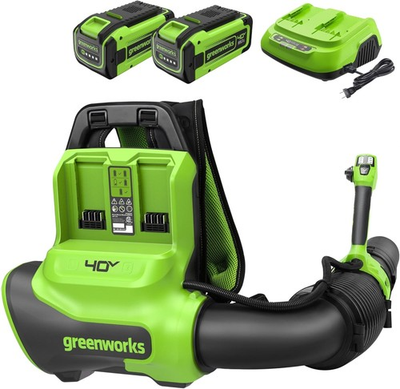 #ad Greenworks 40V 175 MPH 710 CFM Dual Port Cordless Brushless Green $694.76