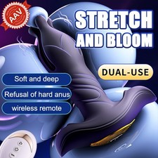 Remote Control Electric Set Stretcher Plug Woman Vaginal Dilator Spreader Plug
