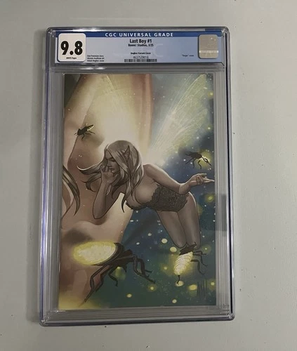 The Last Boy #1 Adam Hughes 1:25 Virgin Variant CGC 9.8 BOOM 2025