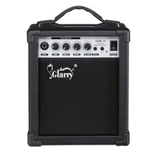Glarry 15W Electric Guitar Amp Amplifier Speaker with Volume Black
