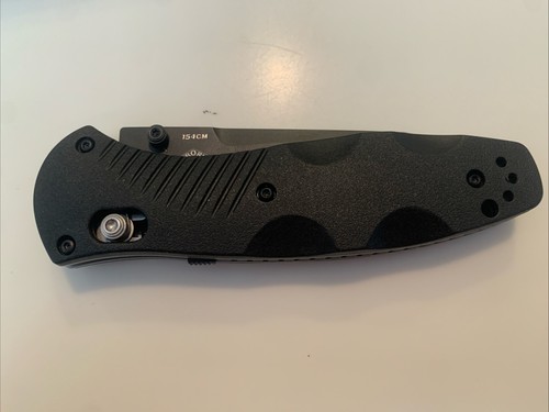 Benchmade Barrage 583 Tanto Combo Blade 154cm Knife Osborne Design - Mint - Picture 6 of 6
