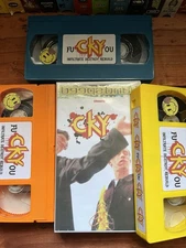 CKY 1-4 VHS 2001 “ Custom”Bam Margera SKATEBOARD Skate Element Jackass Mtv