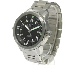 IWC SCHAFFHAUSEN Aqua timer IW329002 Date black Dial Automatic Men's_842355 2