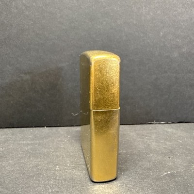 Zippo Lighter Pre Owned Gold Colored D 04 Bradford PA Made In USA