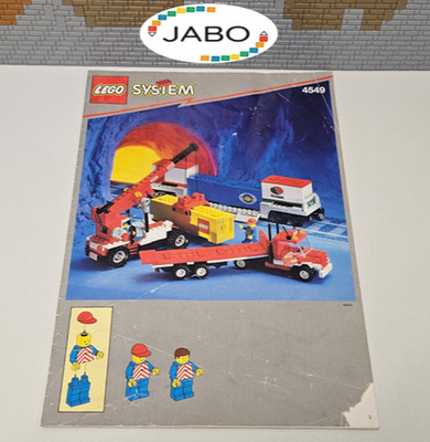 ( OK 12/4 ) Lego System Bauanleitung 4549 Container Double Stack