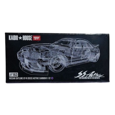 Mini GT x Kaido House Collab Factory Nissan Skyline GT-R (R33