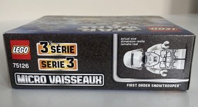 Lego First Order Snowspeeder 75126 Star Wars Microfighter Brand New Sealed Set