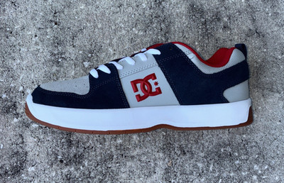 DC Shoe Co Lynx Zero S Jahmir Navy Grey Red Skate Shoes ADYS100679 Men Sz 11 NEW
