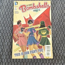 DC Comics Bombshells #7 Batgirl Bennett Andolfo Broome Comic Book 2016