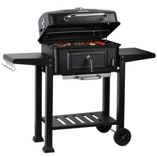 BBQ Holzkohlegrill Grill Grillwagen Holzkohle Standgrill Kohlegrill XXL BBQ-Toro