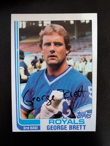 George Brett #200 1982 Topps card