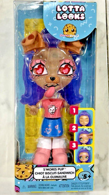 Mattel Lotta Looks S'Mores Pup Accessory Mood Pack with 10 Plug/Play Pieces by C