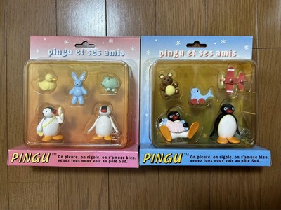 PINGU mascot set(5pcs) 2types set pingu et ses amis PINGU PINGU PINGU PINGU set