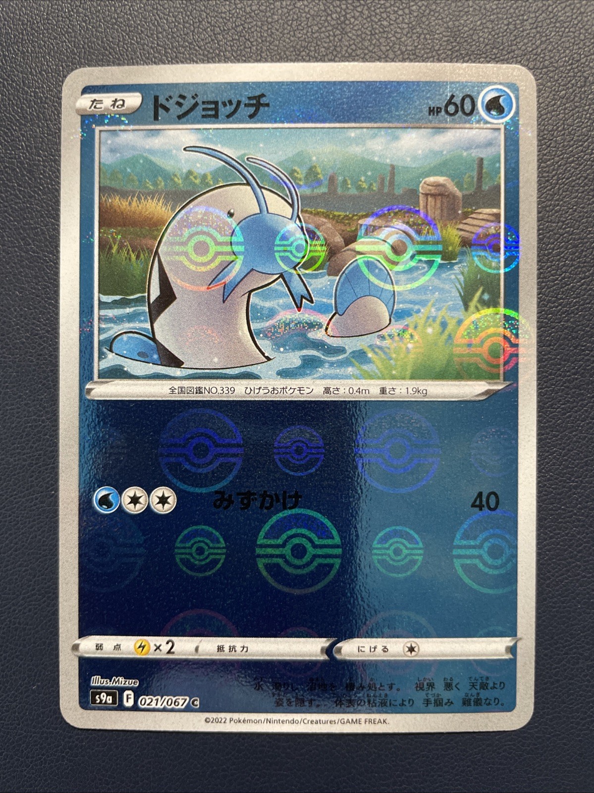 Barboach - Reverse Holo - Battle Region s9a 021/067 Pokemon Card NM Fast Ship!