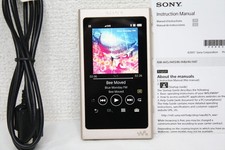 Sony NW-A45 pale gold Walkman Portable Audio Player Hi-Res English Working 449