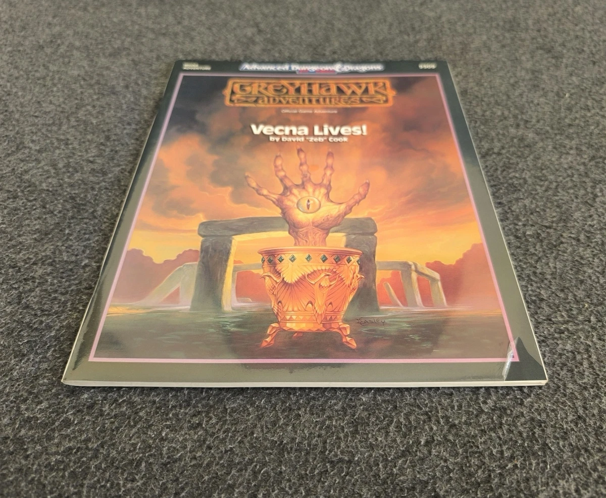 Vecna Lives! WGA4 Greyhawk Dungeons & Dragons AD&D TSR SW New Sealed Original