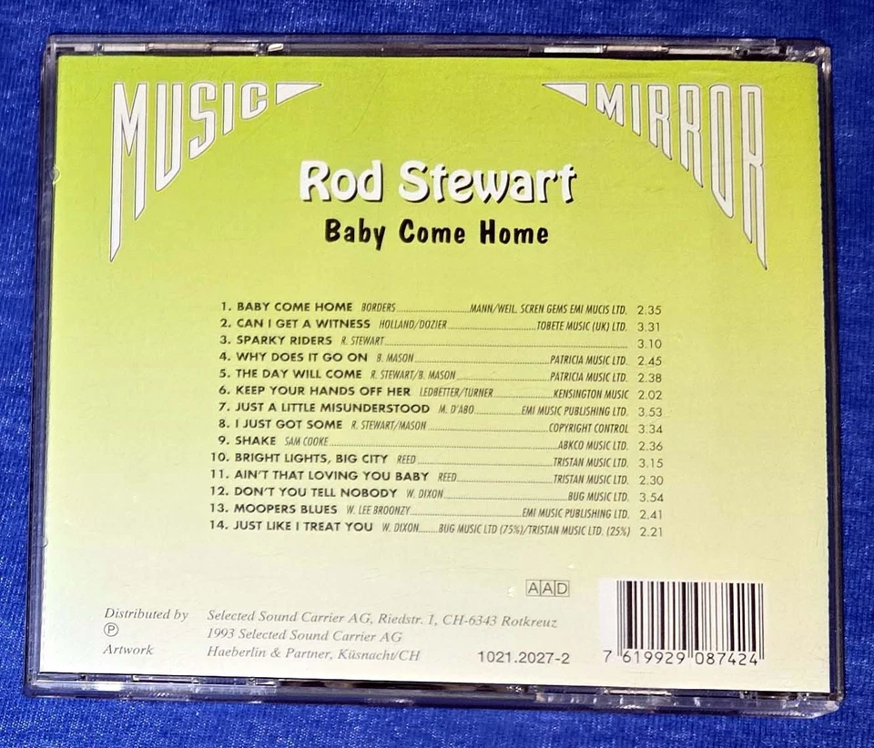 CD - Rod Stewart - Baby come Home - CD´s - Bild 2 von 2