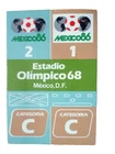 Ticket 1986 World Cup in Mexico at Olimpico 68 Mexico, D. F.