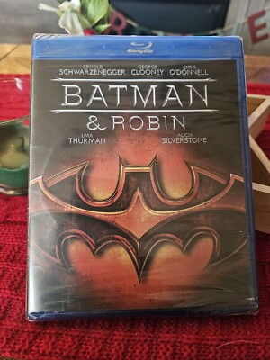 Batman & Robin Blu-ray '97 Clooney Schwarzenegger Thurman O'donnell Silverstone 