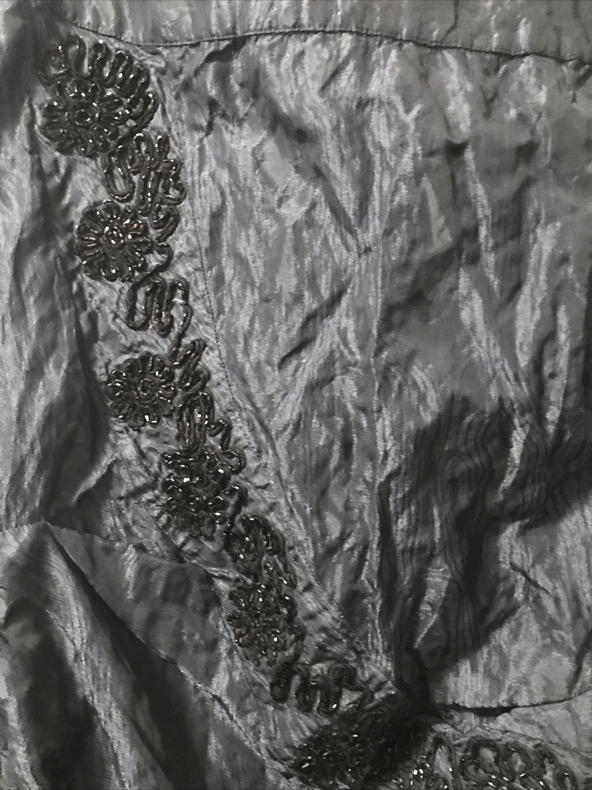 trelise cooper Rumple Silk skin Bespoke midnight blue skirt with