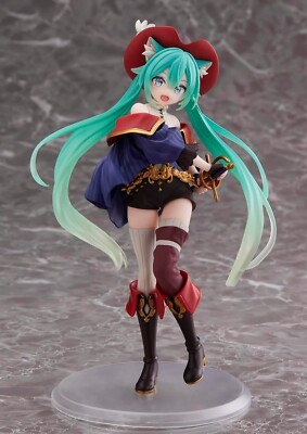 Hatsune Miku Figure Wonderland Puss in Boots ver TAITO Japan | eBay