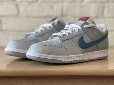 Nike Dunk Low QS Retro Silver Surfer Running Marvel Shoes Men Sz