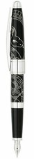 Cross 2013 Year Of The Snake Black Fountain Pen  18K Gold Fine Pt New In Box 
