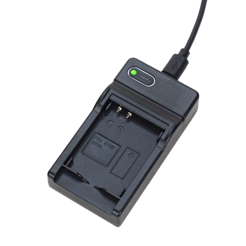 Battery Charger for Canon NB-5L PowerShot SD850 IS SD870 IS SD880