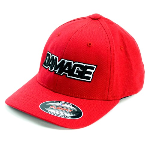 Tampa Bay Damage FlexFit Hat - Red Size 