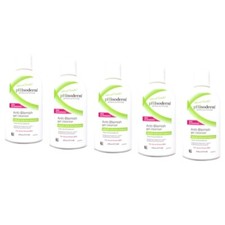 5 Pack Phisoderm Anti Blemish Gel Cleanser Soothing Formula 6 Oz Ea By Phisoderm