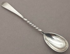 Salzlöffel 925 Sterling Silber Sheffield 1888 England 1 von 5 Löffelchen (AP)