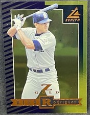 ALEX RODRIGUEZ 1998 Zenith Z GOLD PARALLEL ! UNNUMBERED - VERY RARE !