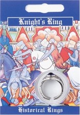 Ritter Edelstein Ring - Zinn