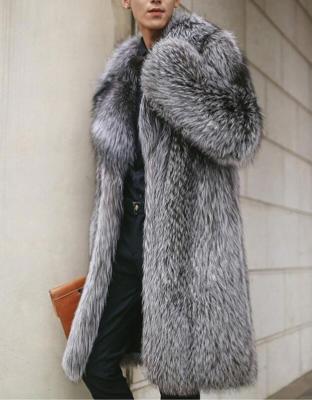 oversized fur coat