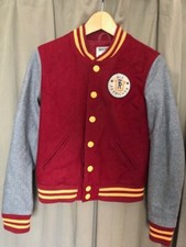 True Religion Varsity All American Jacket State Champ "Buddhas" red Size S/P