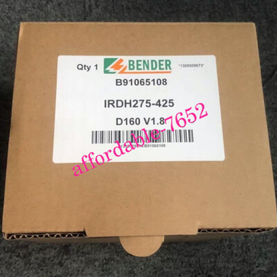 Bender IRDH275-435 B91065108 Insulation Monitor New Expedited Shipping