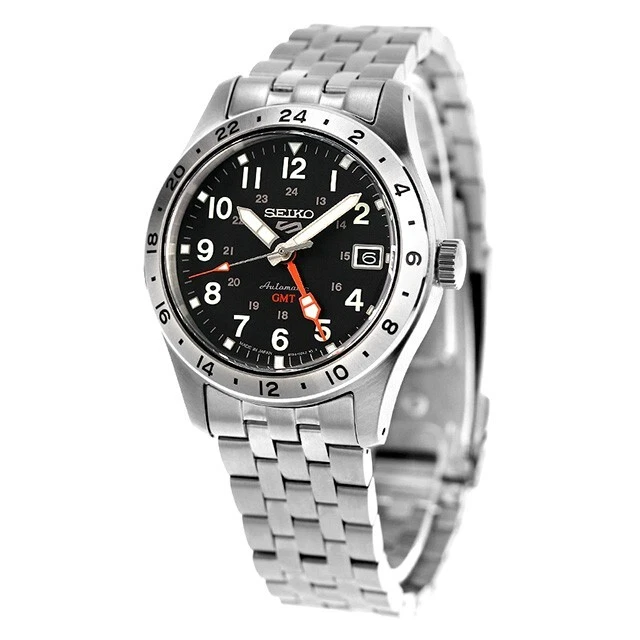 Seiko 5 Sports Field GMT Sports Style SBSC011 Black Men