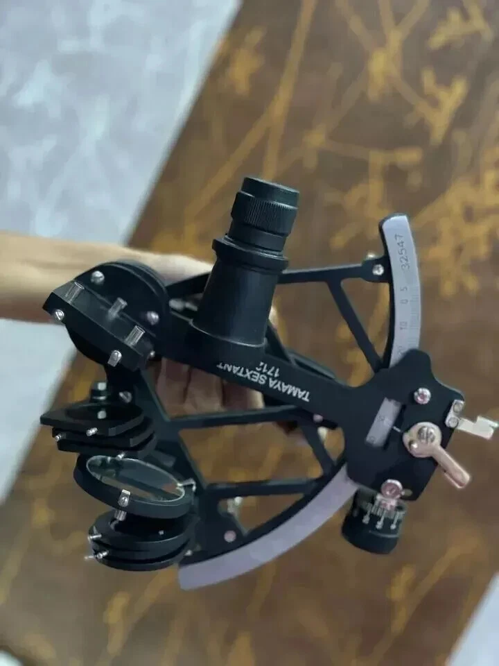 Tamaya Sextant 1712 9 дюймов черный морской навигационный инструмент рабочий морской подарок товар - Изображение 2 из 4