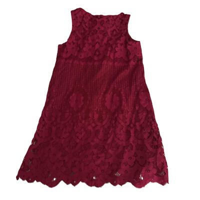 Sophie Max Red Sleeveless Lace A-line Dress Size XS | eBay Sophie Max Red Sleeveless Lace A-line Dress Size XS | eBay
