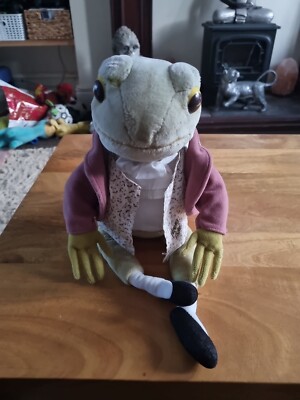 Jeremy Fisher Soft Plush Toy Frog Peter Rabbit Beatrix Potter 2002 ...