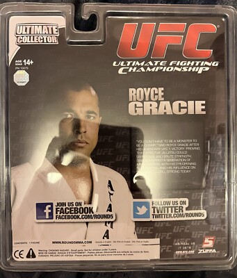 Royce Gracie UFC MMA Ultimate Collector Figure RARE LE Limited