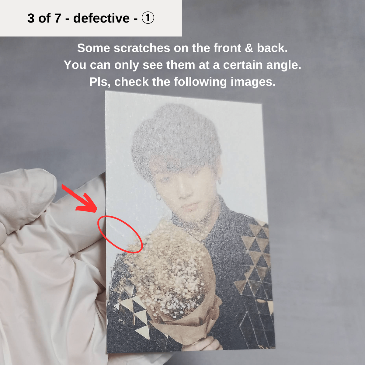 BTS 2016 HYYH On Stage Epilogue Concert Mini Photo Card - Jungkook