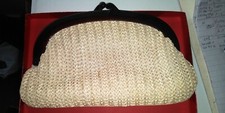 Vintage Magid Crocheted Clutch Purse
