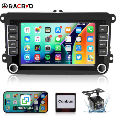 Für VW GOLF 5 6 Plus Touran Polo Caddy EOS 7' Android 15 Autoradio GPS + Kamera