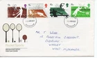 GB - First Day Cover - (TC07)  1977 Racket Sports - Pmk Birmingham