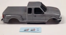Road Race Replicas / Nu-Rora Sport Pickup HO Scale Slot Car Body - Silver - RRR