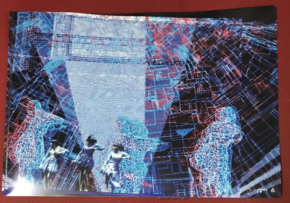 PERFUME 7th Tour 2018 FUTURE POP Taiwan Promo Folder (ClearFile