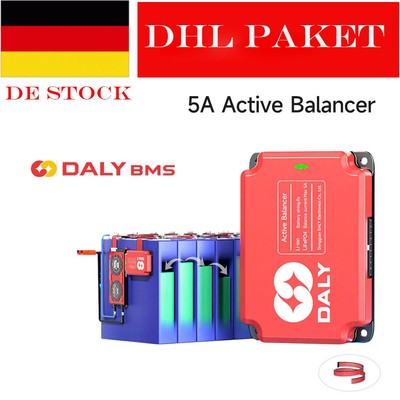 Daly 5A Active Balancer 3S-16S Li-ion LiFePo4 Battery Equalizer Board DE AAU