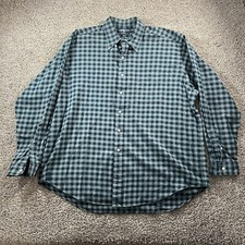 Vintage Ralph Lauren Blake Shirt Mens XXL Blue Plaid Flannel Casual Preppy 90s